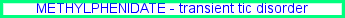 Methylphenidate